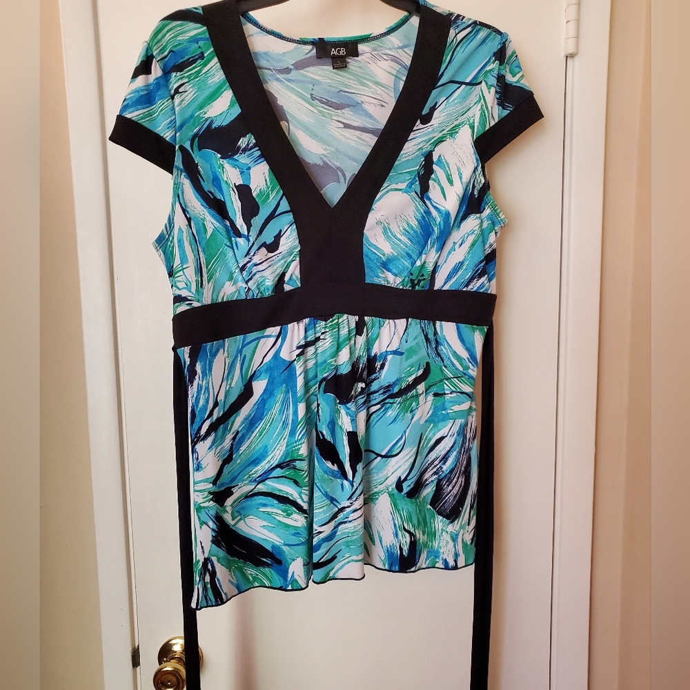 Women's sleeveless vneck blouse